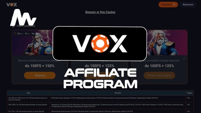 VOX Casino — recenzja, bonusy i poradnik dla graczy